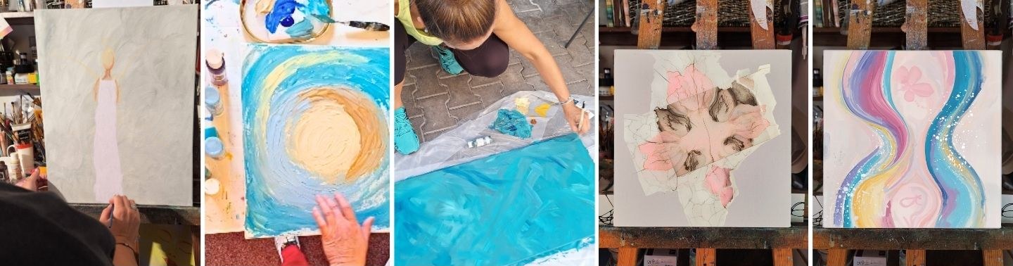 ARTeterapie - práce klientů